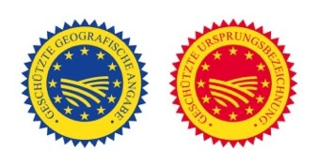 EU-Herkunftszeichen g.g.A. und g.U. schützen die Spezialitäten.