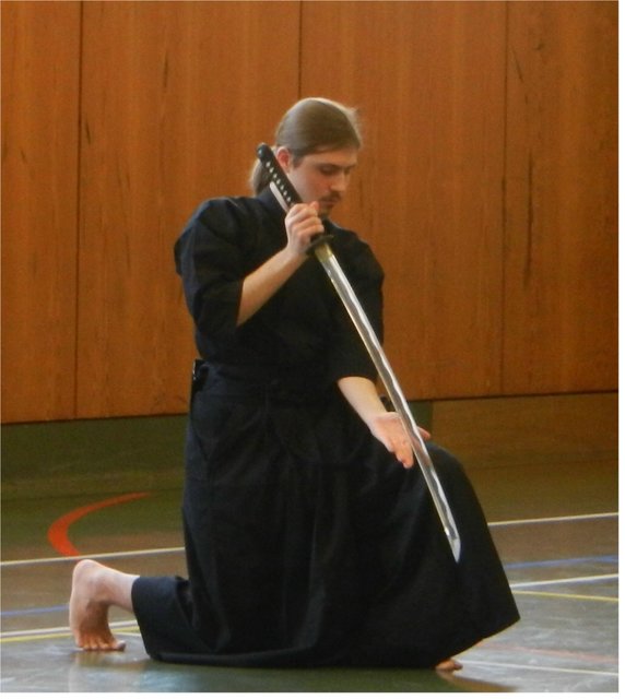 André Holtkamp; japanische Schwertkunst