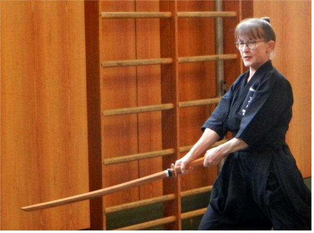 Annette Maul, japanische Schwertkunst