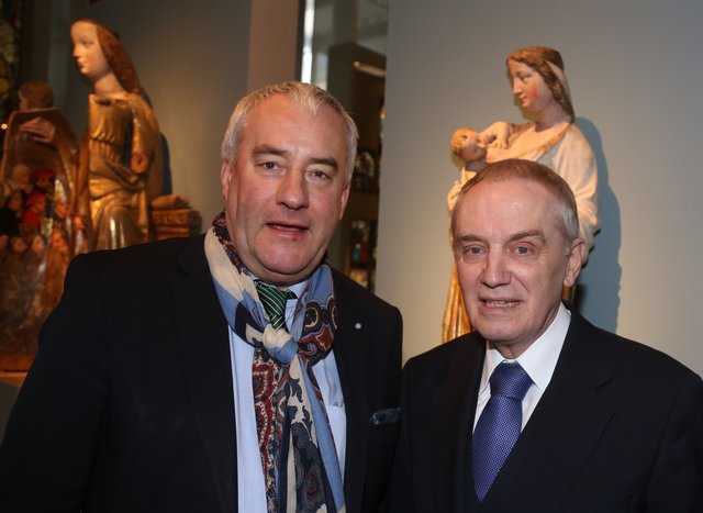 Minister Dr. Ludwig Spaenle (l.) und Hans-Peter Schmidt, Tschechischer Honorarkonsul.