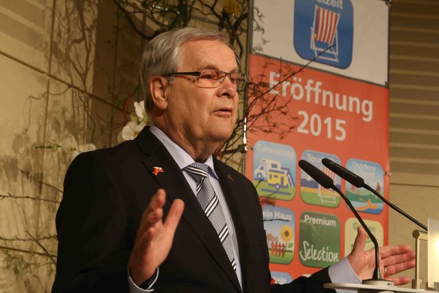 Eröffnung Freizeit Messe: AFAG-Chef Heiko Könicke. | Foto: bayernpress