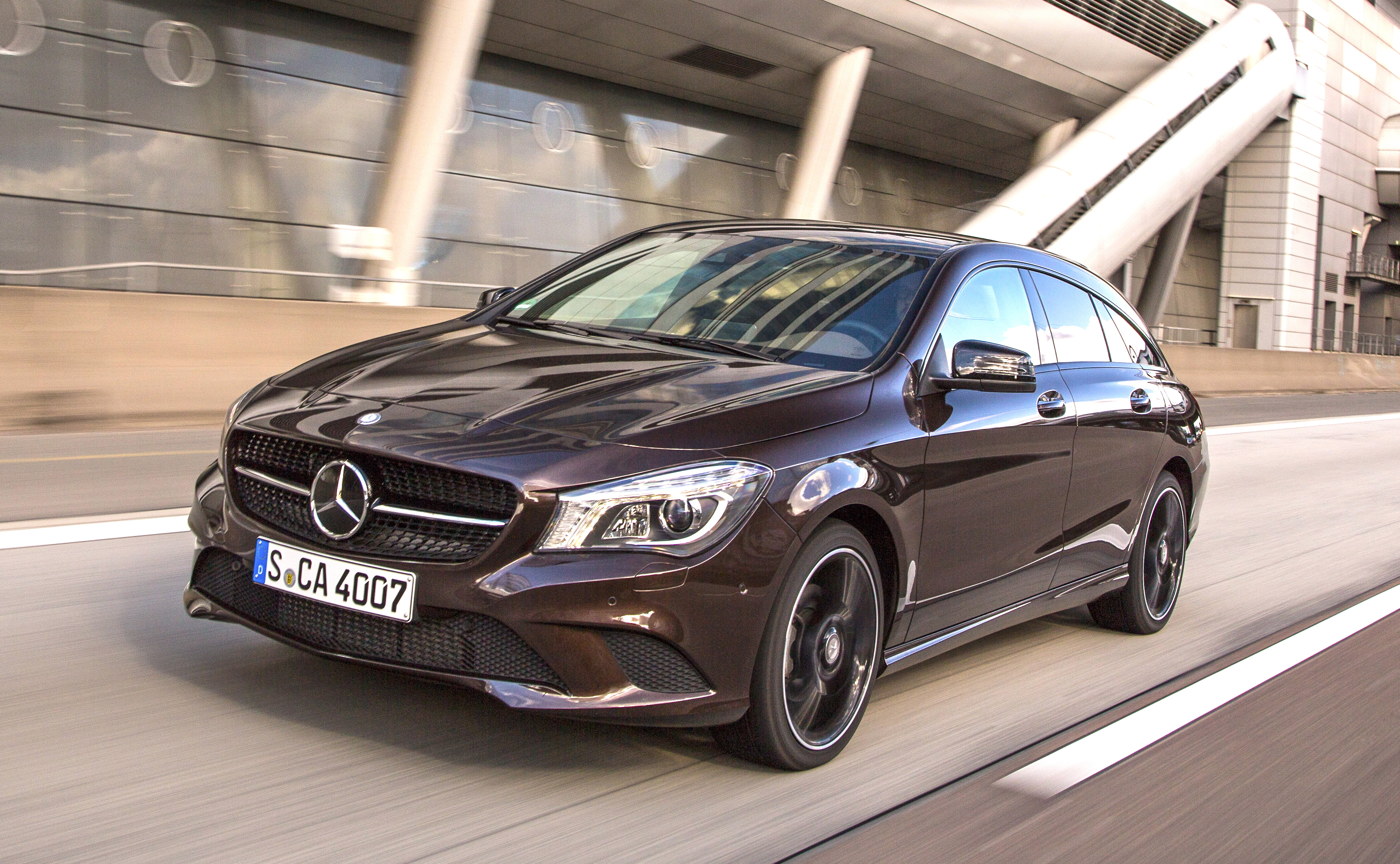 Edel, kräftig, elegant: Der Mercedes-Benz CLA 200 CDI Shooting Brake. Foto: Auto-Medienportal.Net/Daimler