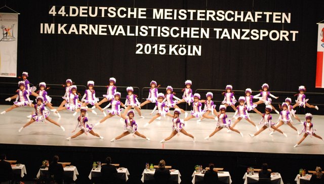 Deutsche Meisterschaft in Köln: Die Juniorengarde der Buchnesia. | Foto: oh/Buchnesia 1954 e.V.