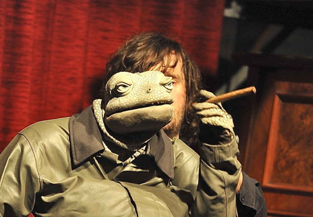 Auch Michael Hatzius und „Die Echse“ geben sich unter dem Motto „Das volle Programm“ die Ehre beim diesjährigen Festival. Foto: André Wirsig
