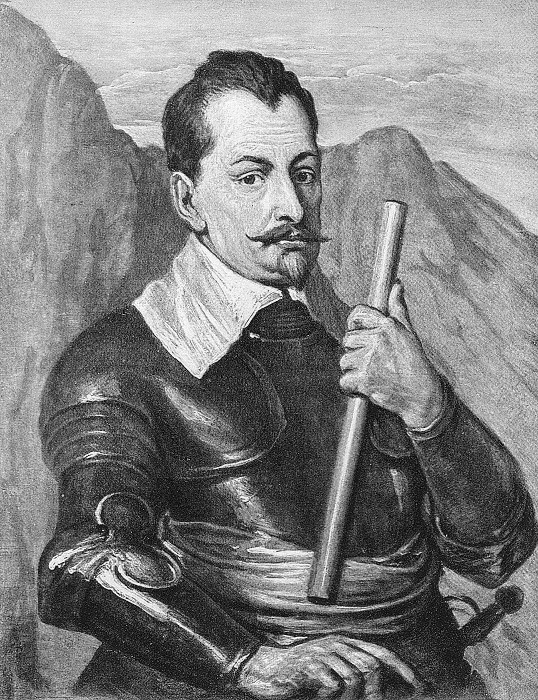 Böhmischer Feldherr und Politiker Wallenstein (1583-1634).