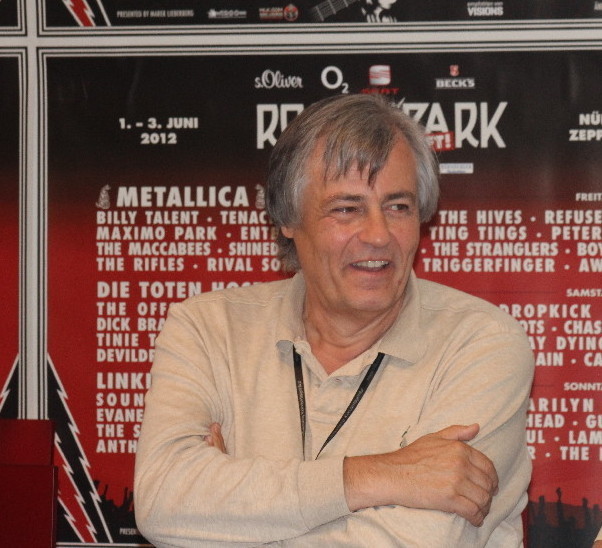 Groß war die Freude bei ARGO-Geschäftsführer Peter Pracht - hier bei einer Pressekonferenz zu Rock im Park.