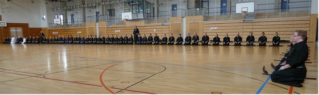 65 Teilnehmer aus ganz Deutschland waren zum Hanami-Lehrgang 2015 angereist.