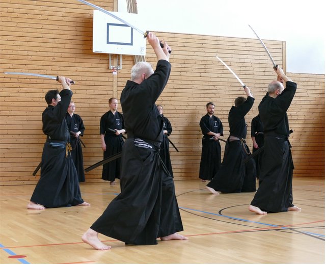 Shodan-Training: Kata Sanpogiri.