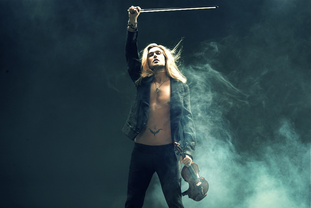 „Teufelsgeiger“ David Garrett gibt sich am 19. Juni in Forchheim die Ehre. Foto: © Andreas Hosch
