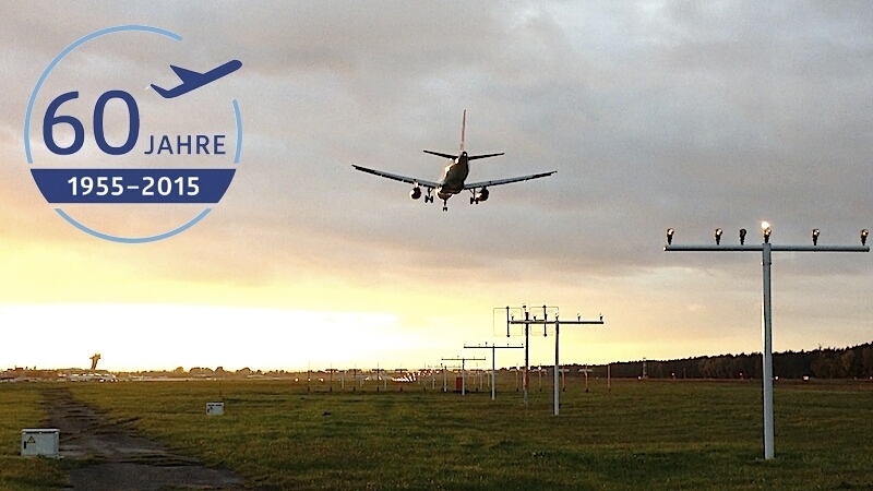 Im Jubiläumsjahr findet am Albrecht Dürer Airport Nürnberg (14. Juni 2015) ein Flughafenfest statt.