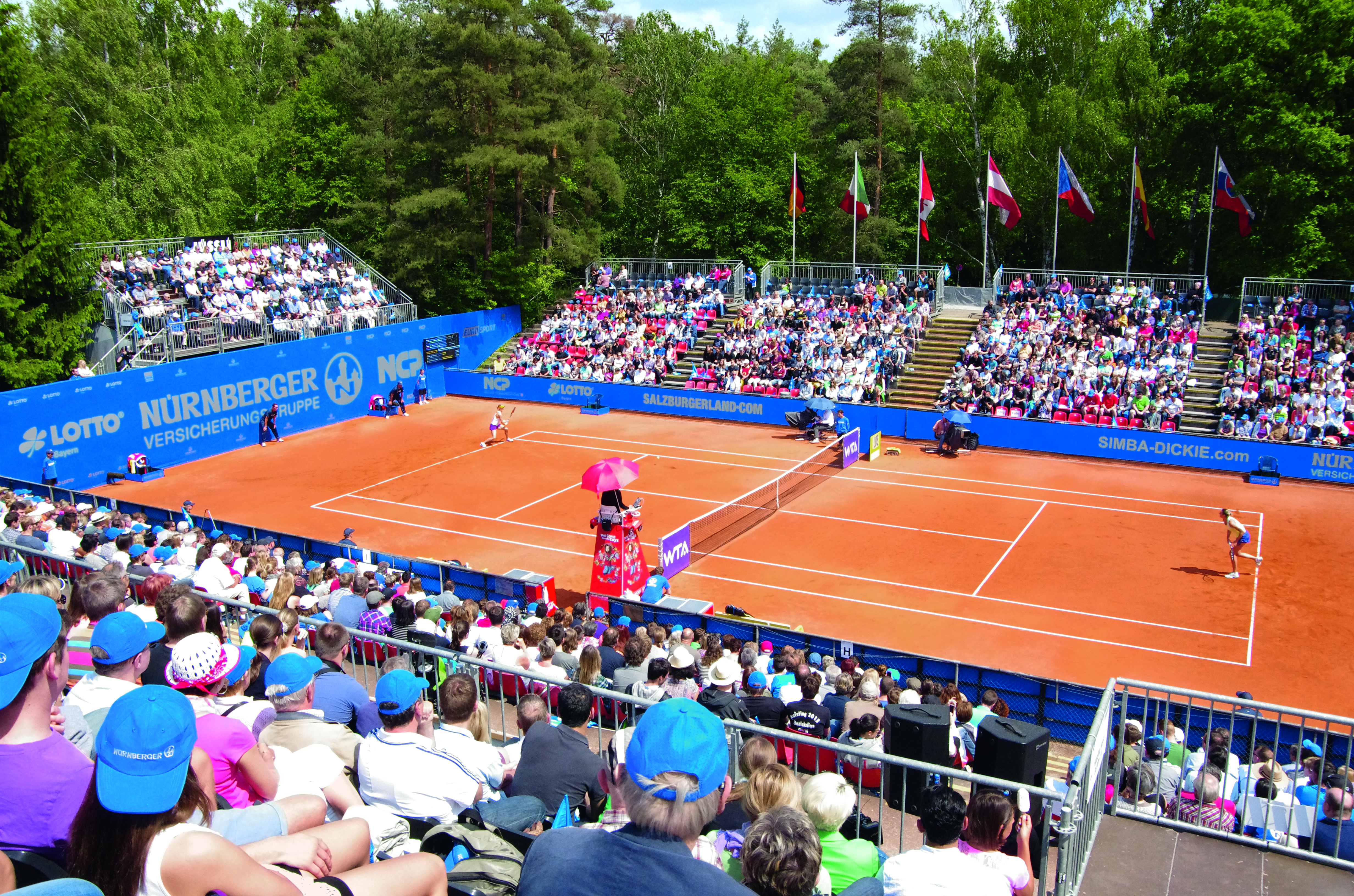 Großer Zuschauerzuspruch: Im vergangenen Jahr besuchten über 17.000 Tennisfans den NÜRNBERGER Versicherungscup.