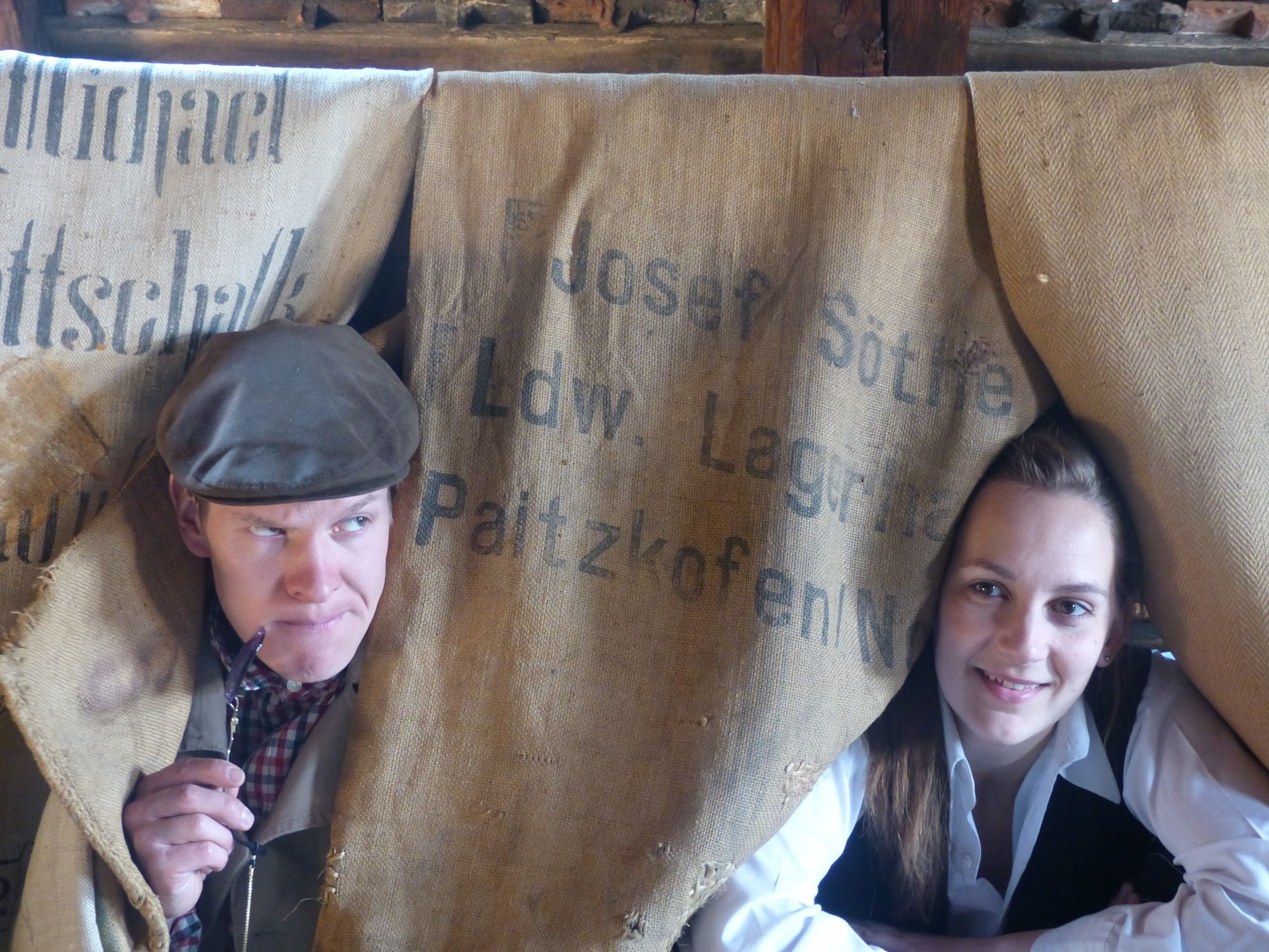 Theater-Führung ,,Das Geheimnis der alten Mühle" am Pfingstmontag, 25. Mai 2015 im Industriemuseum Lauf.