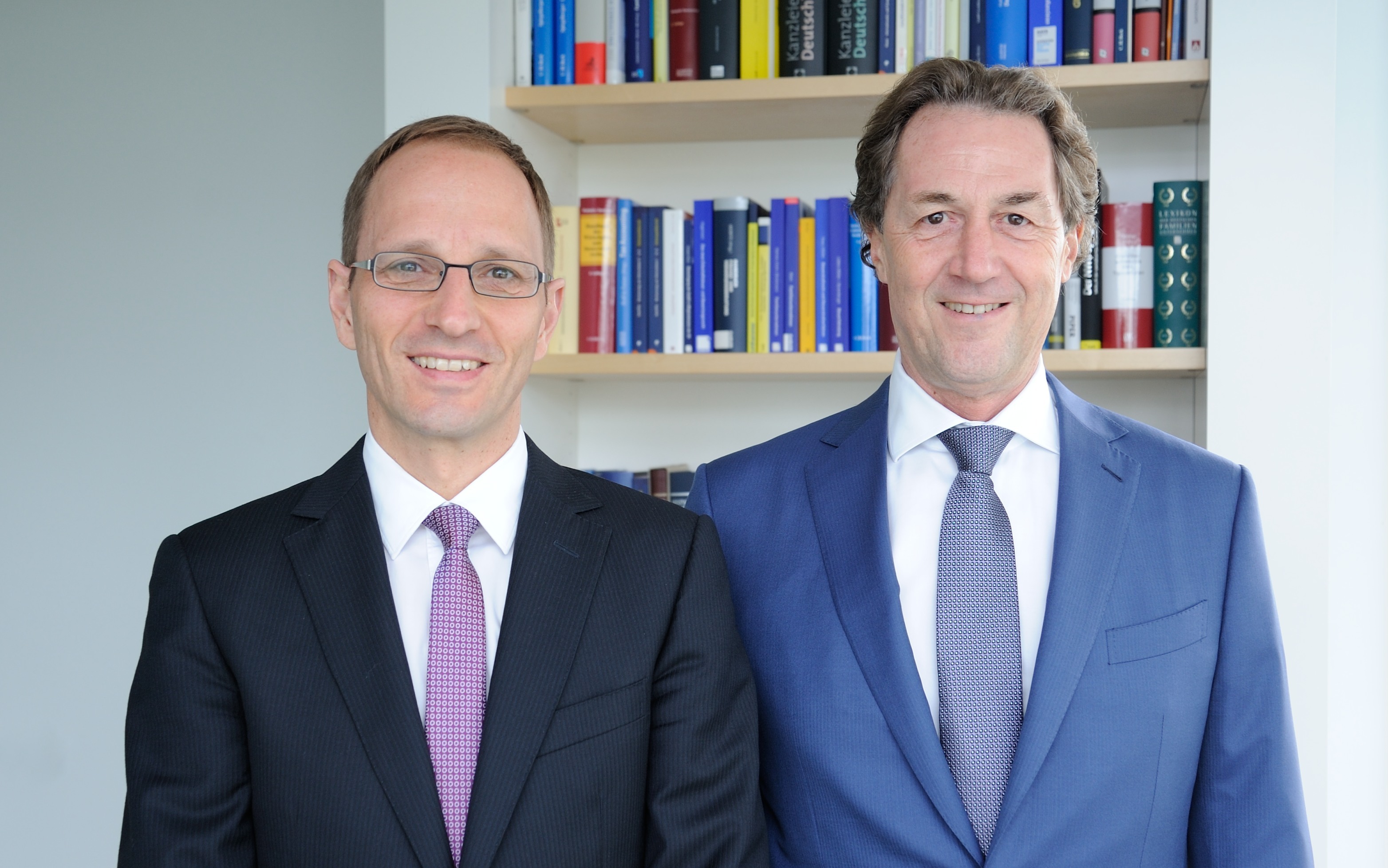 Prof. Dr. Christian Rödl (li.) und der geschäftsführender Partner Wolfgang Kraus.
