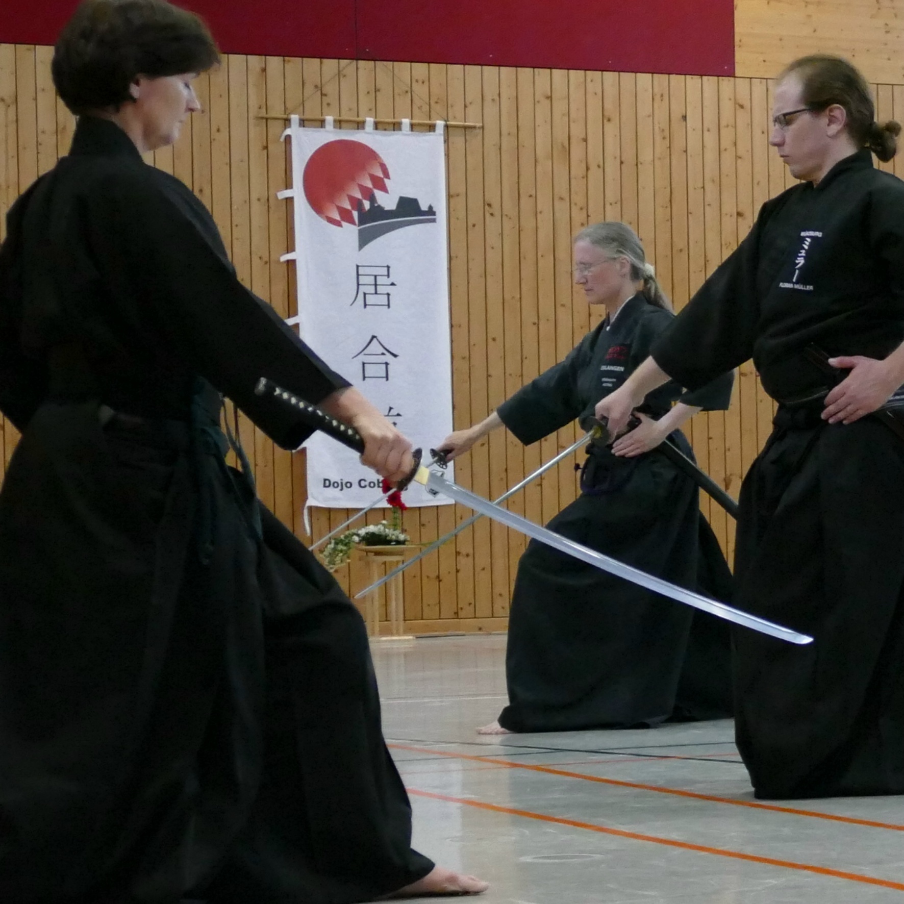 Iaido-Landeslehrgang in der Sporthalle des TSV Coburg-Scheuerfeld e.V.