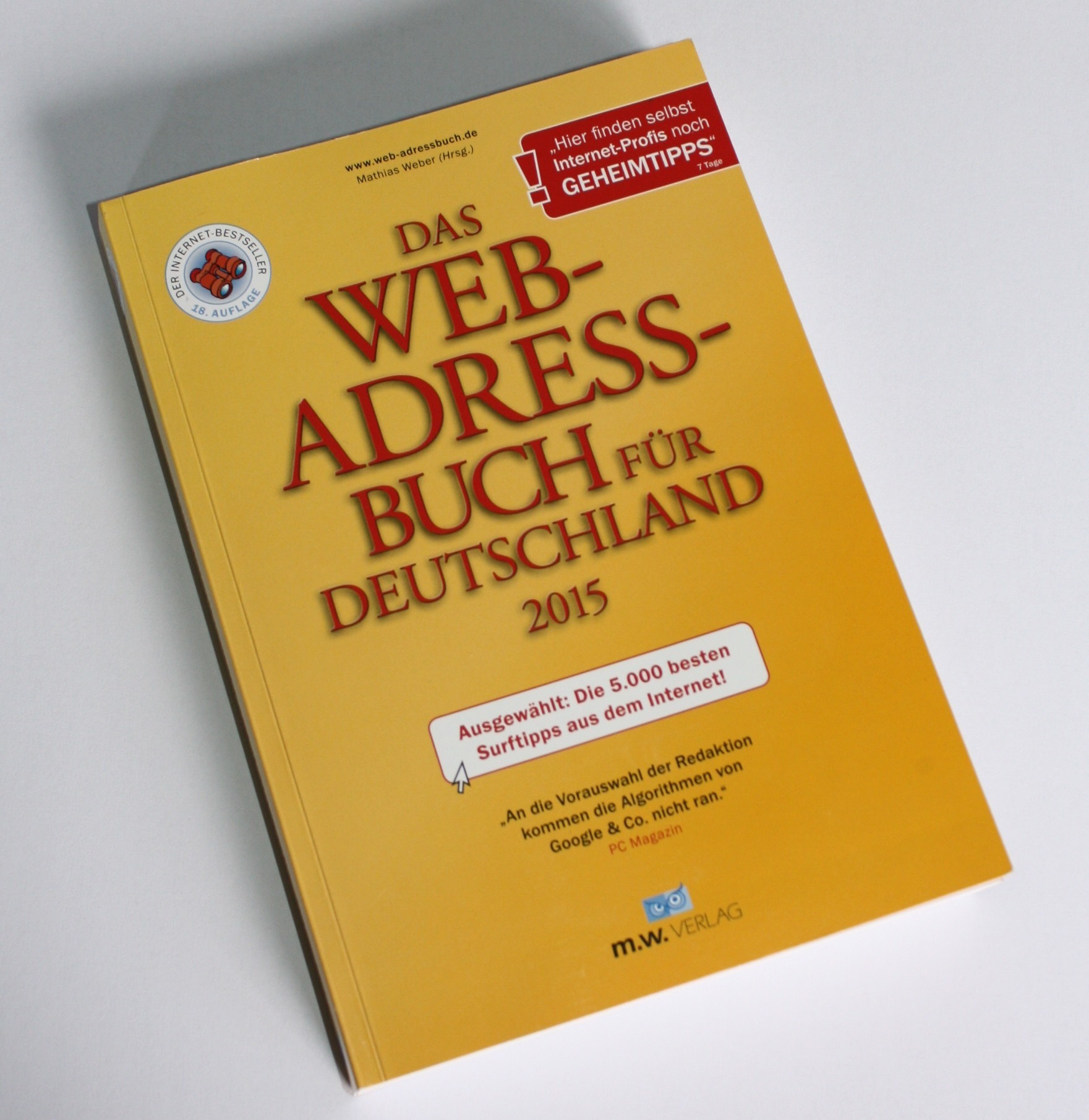 Das neue Web-Adressbuch listet rund 5.000 interessante Surftipps auf.
