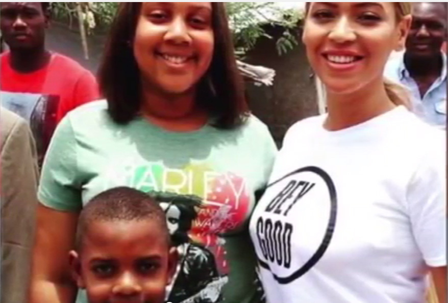 "Bey Good" druckt Beyoncé auf ihr Shirt