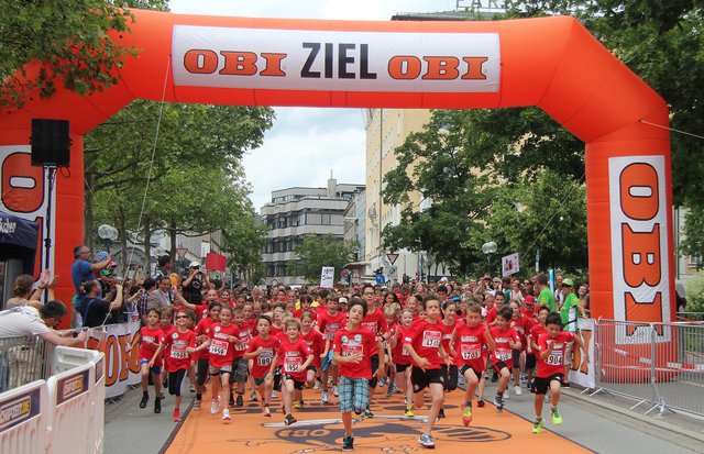 Die Kinder dürfen bereits am Samstag auf die Strecke gehen.