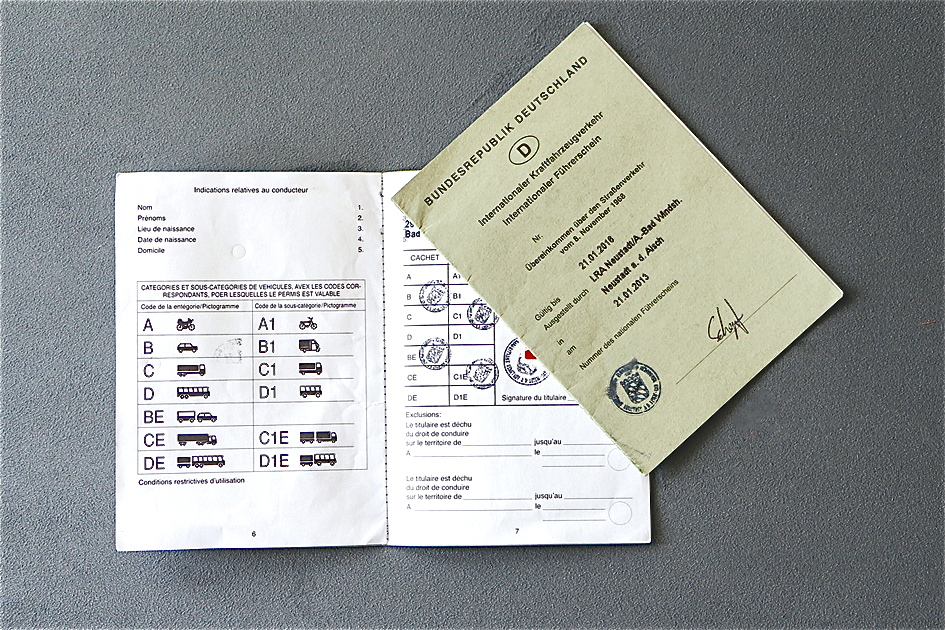 Internationaler Führerschein. Foto: Auto-Medienportal.Net/ARCD