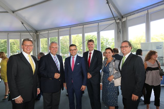 Mit vielen prominenten Gästen hat der Airport Nürnberg sein 60-jähriges Bestehen gefeiert. | Foto: John R. Braun