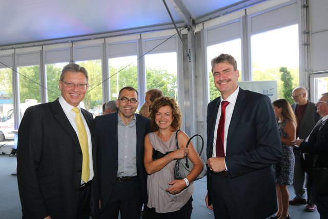 Mit vielen prominenten Gästen hat der Airport Nürnberg sein 60-jähriges Bestehen gefeiert. | Foto: John R. Braun