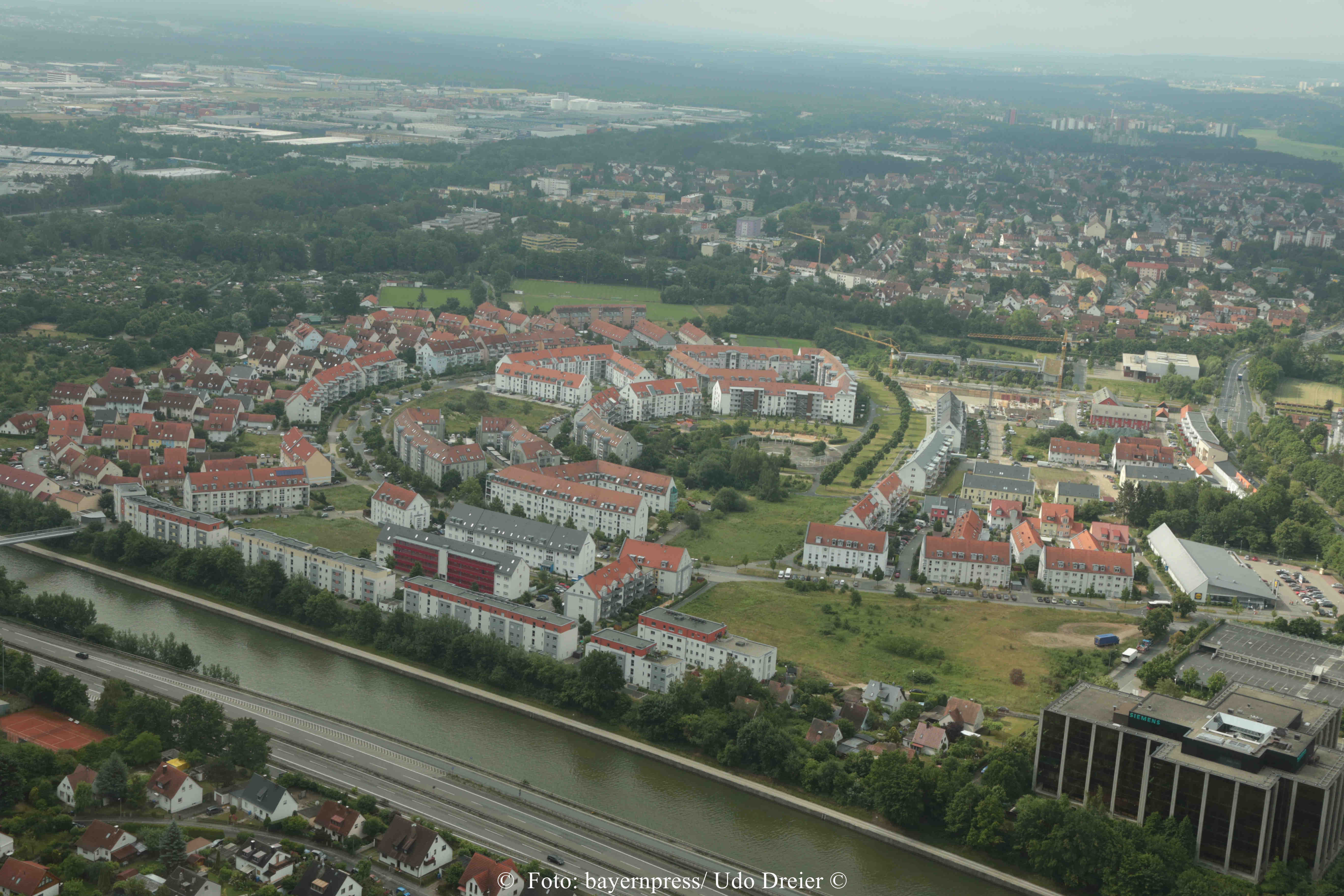 Der Nürnberger Fernmeldeturm war für einen Tag zur Besichtigung geöffnet.