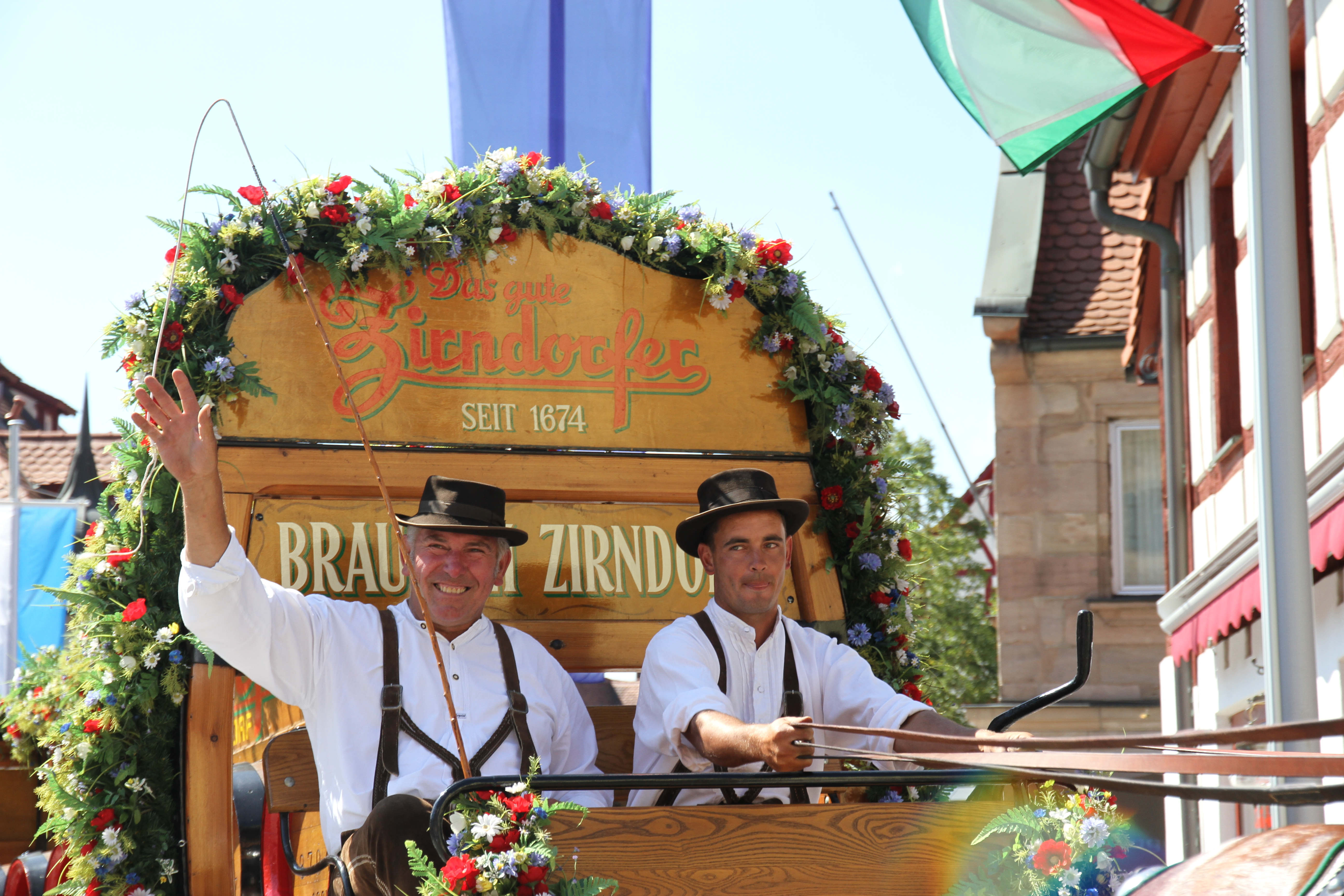 In ganz Zirndorf wird am Wochenende zünftig gefeiert. Ein Hauptakteur ist dabei auch die Zirndorfer Brauerei.