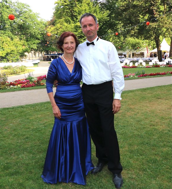 Ball-Organisatorin Ursula Ertl und Gastronom Norbert Nägel. Fotos: John R. Braun / bayernpress