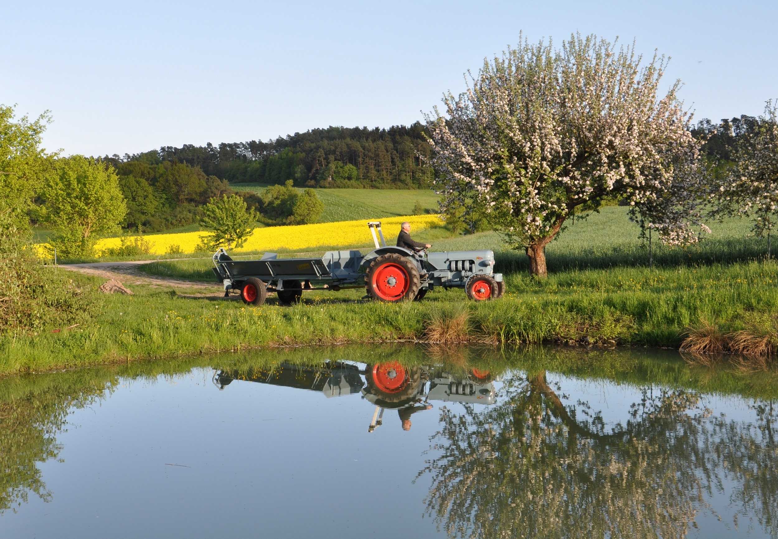 Gewinnerfoto von Bernhard Anderlik des Fotowettbewerbs ,,Mein Bezirk! Meine Heimat! des Bezirks Mittelfranken.