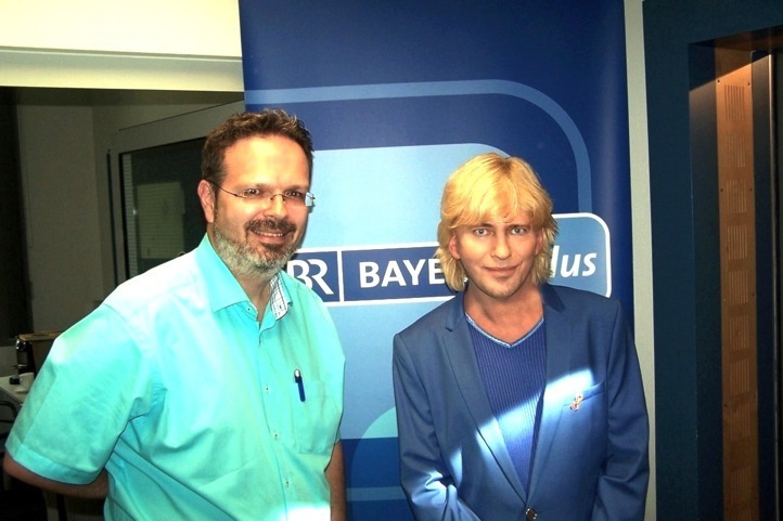 Das Interview von Thomas Viewegh (l.) mit Mark Lorenz wird am 12. Juli auf "Bayern plus" gesendet.