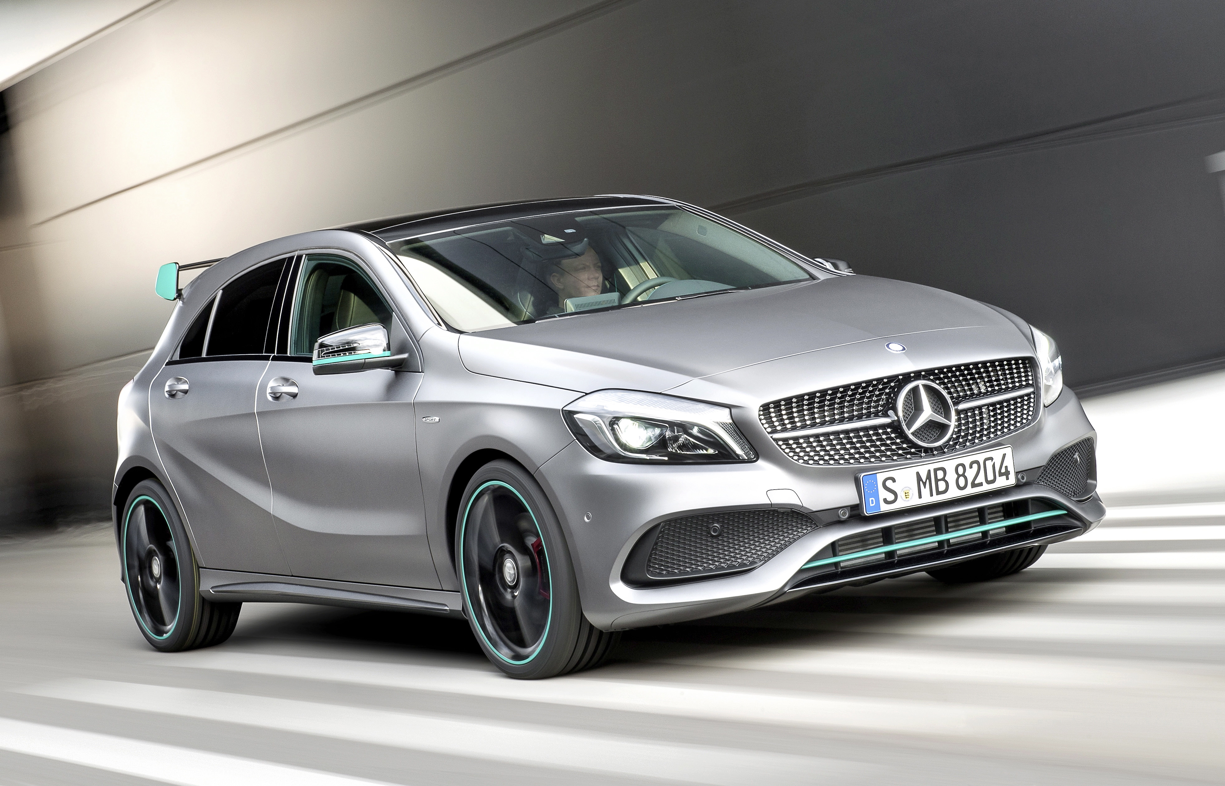 Augenweide mit ordentlich Kraft: die neue Mercedes-Benz A-Klasse Motorsport-Edition. Foto: Auto-Medienportal.Net/Daimler