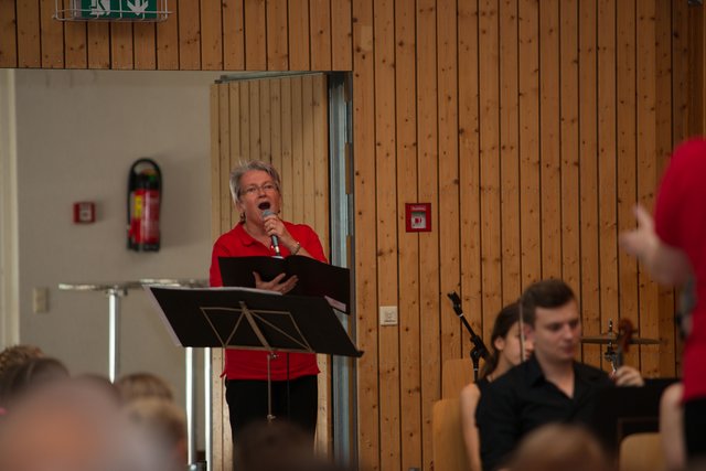 "Fly with me" mit Marlene Kuhn als Solistin (Bild: Privat)