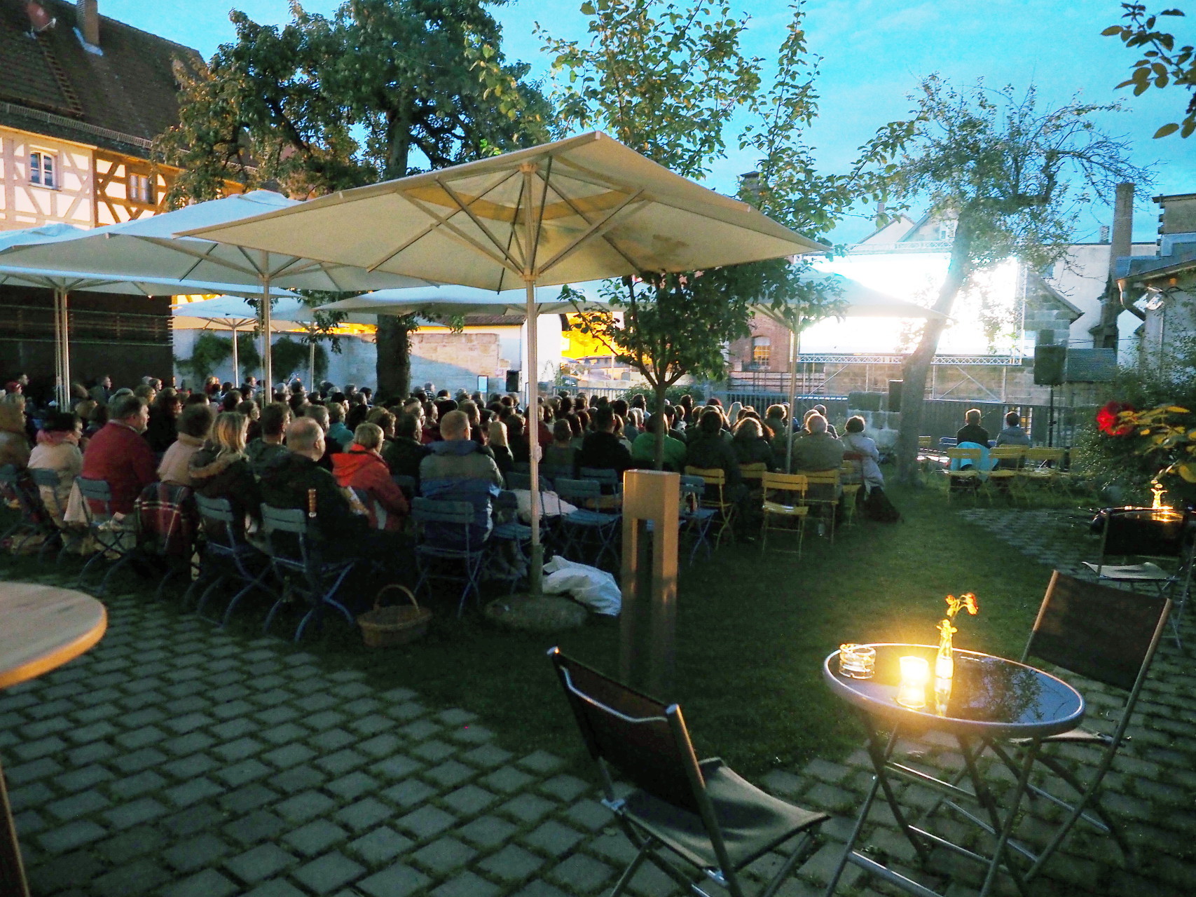 Laufer Sommerkino im Industriemuseum Lauf.