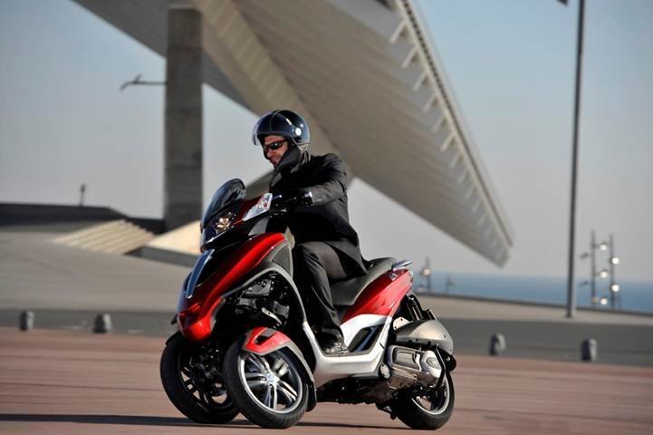 Fahrspaß pur: Piaggio MP3 500 ABS ASR Sport.