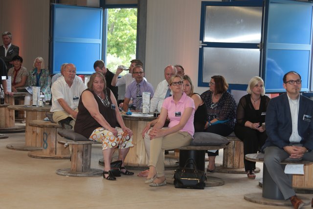 Eröffnung Rechenzentrum Fürth mit Festgästen. | Foto: bayernpress