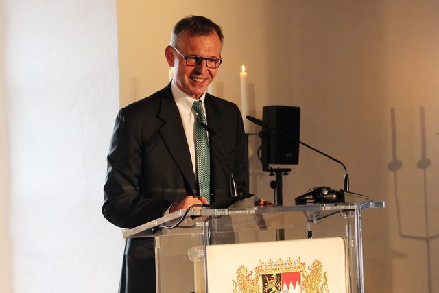 Dirk von Vopelius bei der Diskussionsveranstaltung TTIP in der Kaiserburg. | Foto: tom