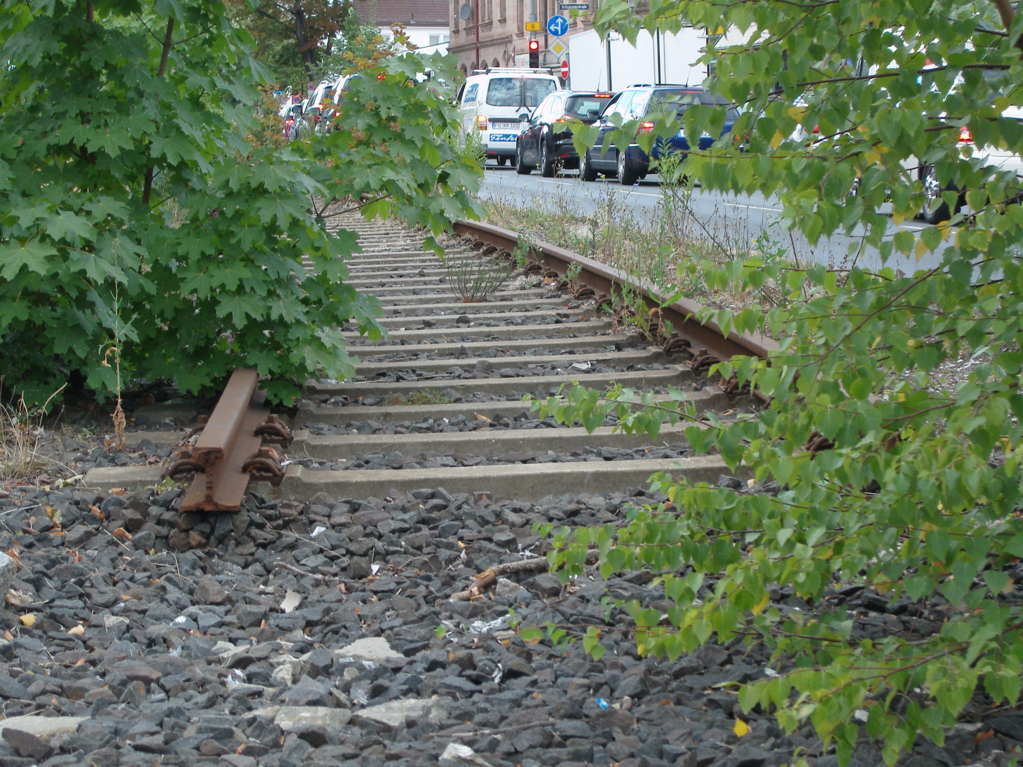Fürther Straße nach Norden Richtung Schuhmannstraße