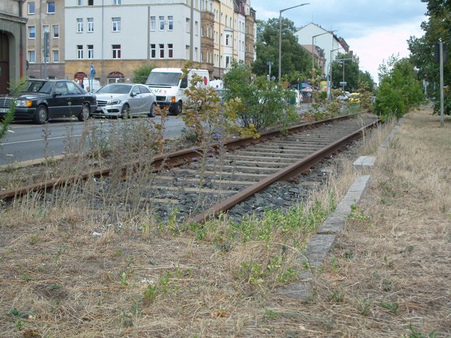 Fürther Straße nach Süden Richtung Spohrstraße