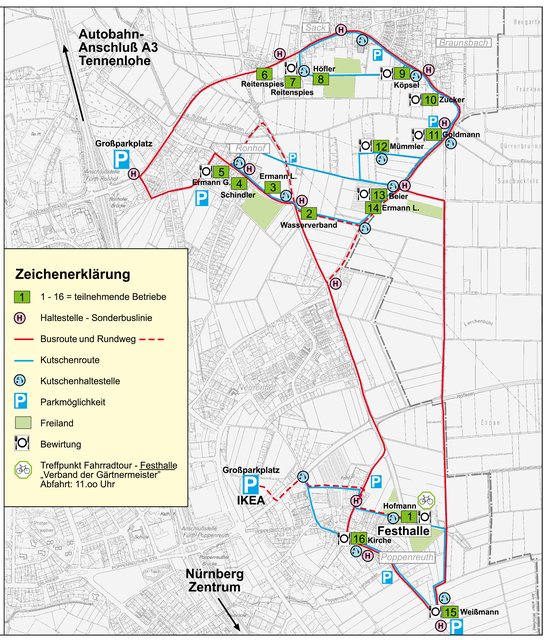 Lageplan Tag der offenen Tür 2014