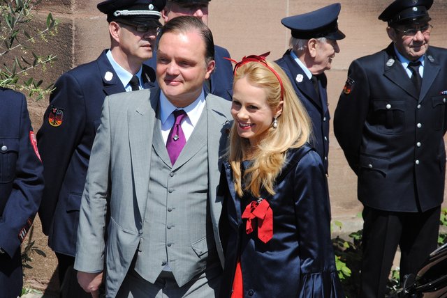Fürst und Fürstin Alexander und Nadja-Anna zu Schaumburg-Lippe Foto: Schiebe, Stadt Stein