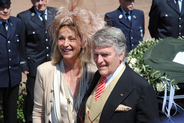 Wendelin und Brigitte von Boch (Villeroy & Boch) Foto: Schiebe, Stadt Stein