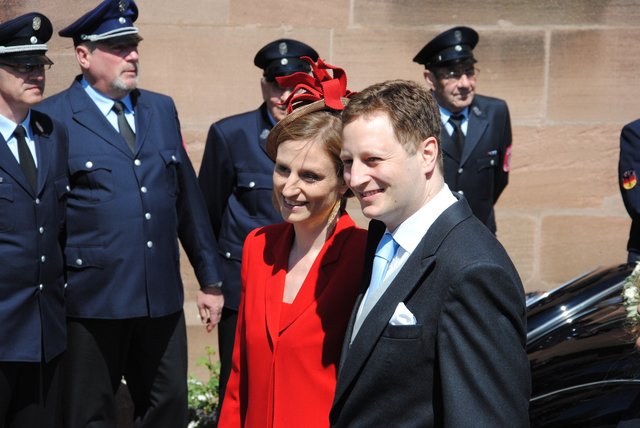 Prinz und Prinzessin Georg Friedrich und Sophie von Preußen Foto: Schiebe, Stadt Stein