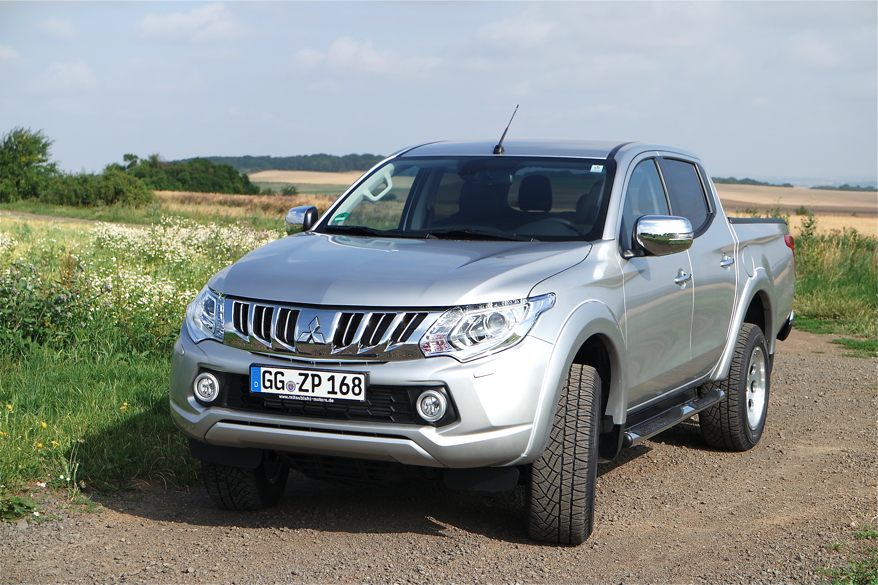 Drei von vier L200 werden auch beim neuen Modell wieder mit Doppelkabine sein. Foto: Auto-Medienportal.Net/Mitsubishi
