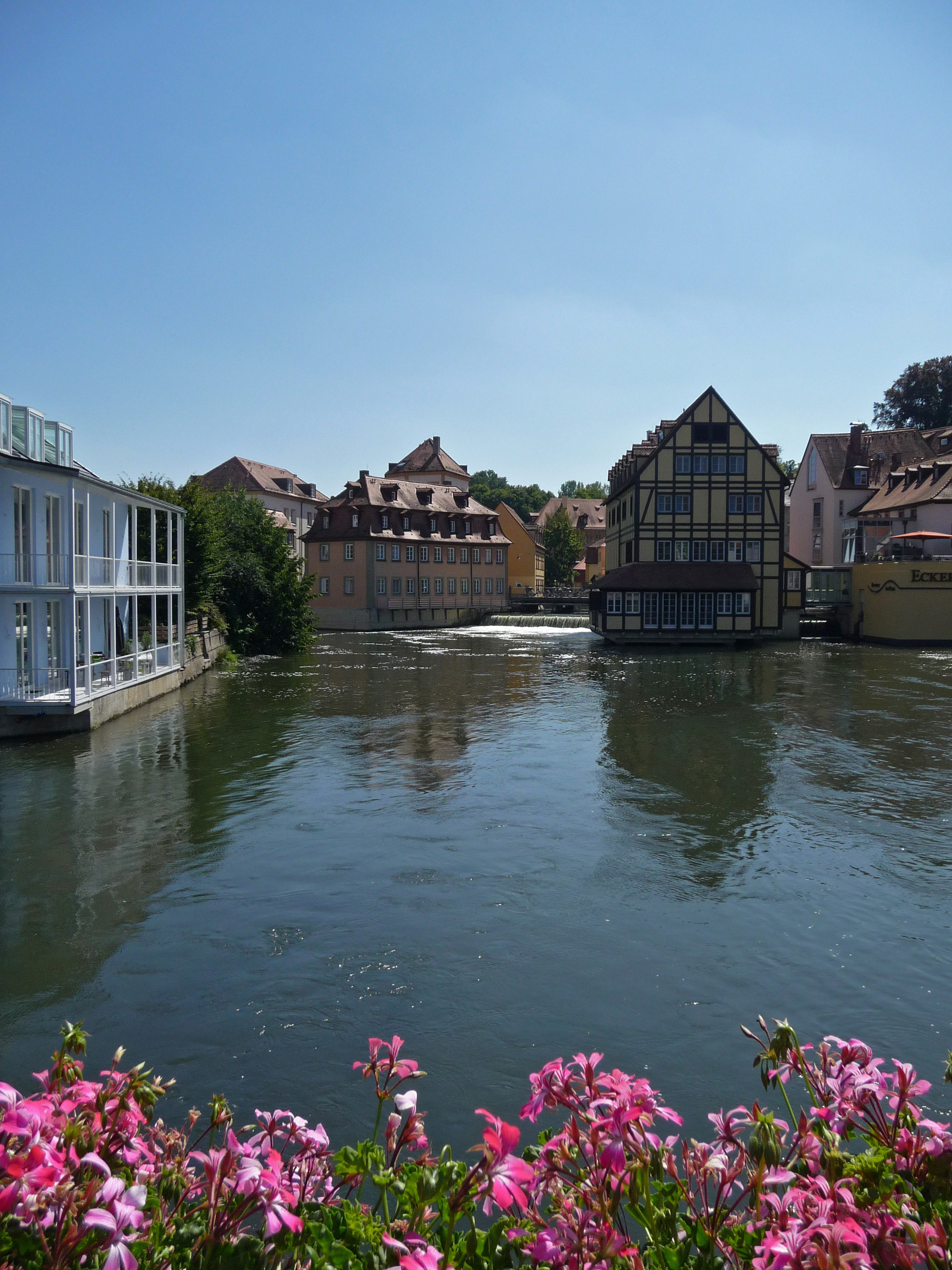 Ob Geschichte oder Moderne - Bamberg ist nah am Wasser gebaut.