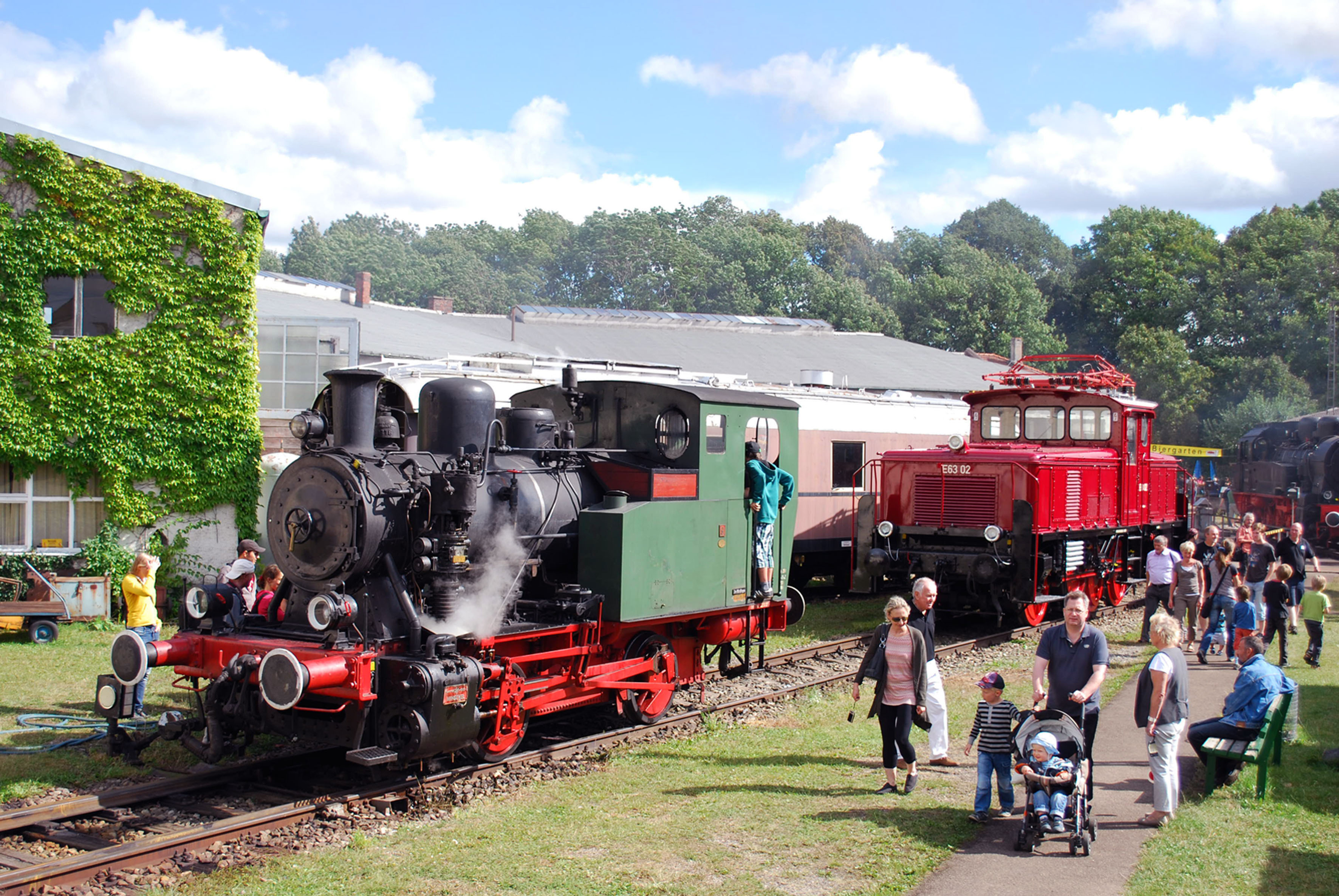 Feriendampftage vom 22. bis 23. August 2015.