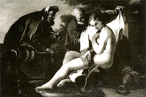 Susanna und die beiden Alten von Francecso Fontebasso