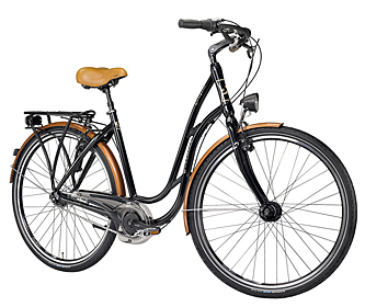 Mit so einem Hercules Retro-Bike war der Vermisste unterwegs.