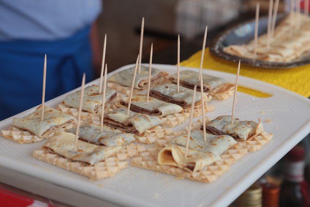 Leckere Crepes beim Herbstvolksfest. | Foto: bayernpress