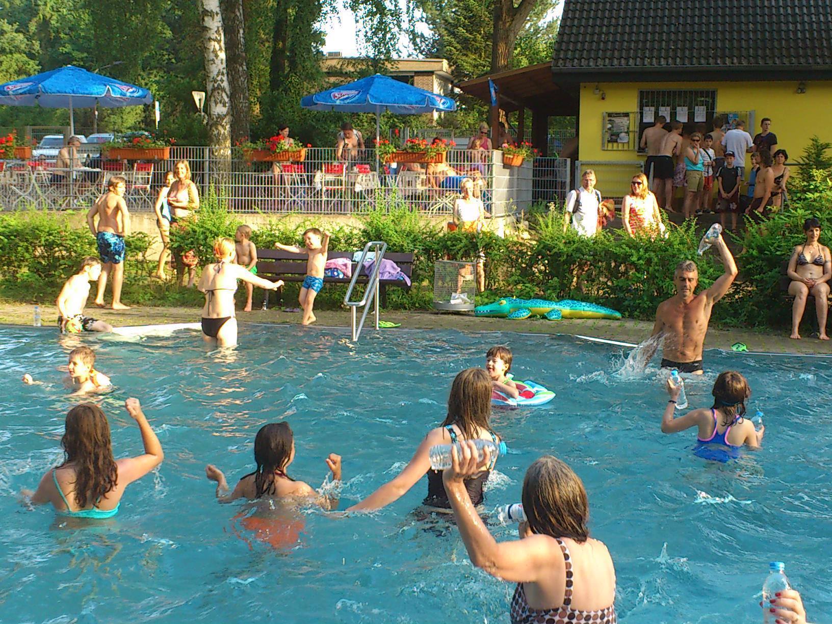Aquafitness im Langseebad.