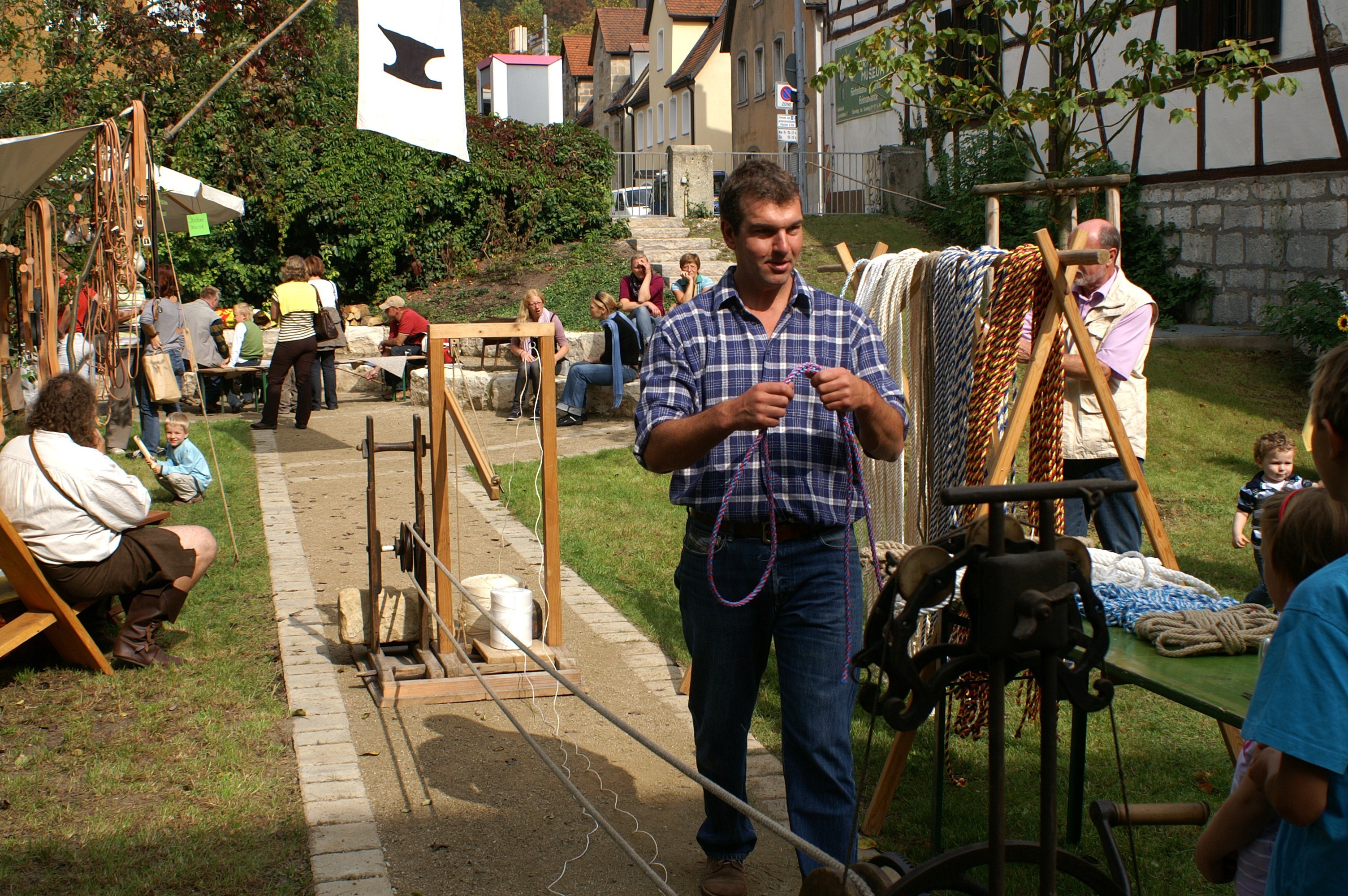 Handwerkermarkt im Deutschen Hirtenmuseum.