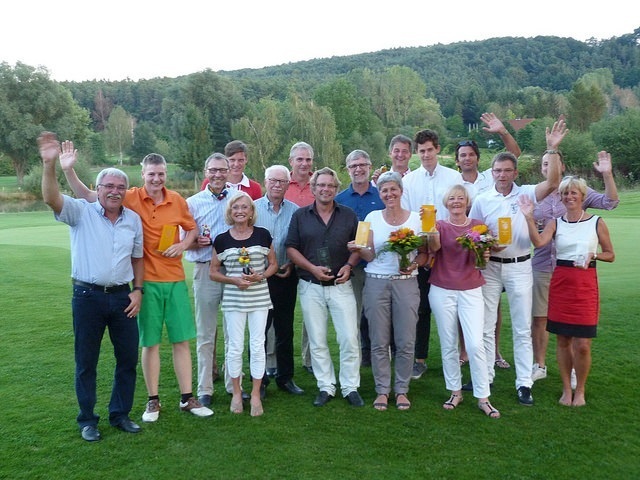 Beste Stimmung bei der Ehrung der Clubmeisterinnen und -meister 2015